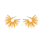 Solar 18K Gold Plated Earrings