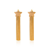 Night Star hanging earrings