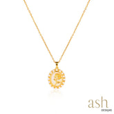 Rose Pearl 18K Gold Plated Necklace