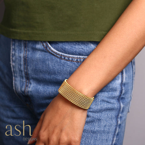 Mesh Luxe Cuff