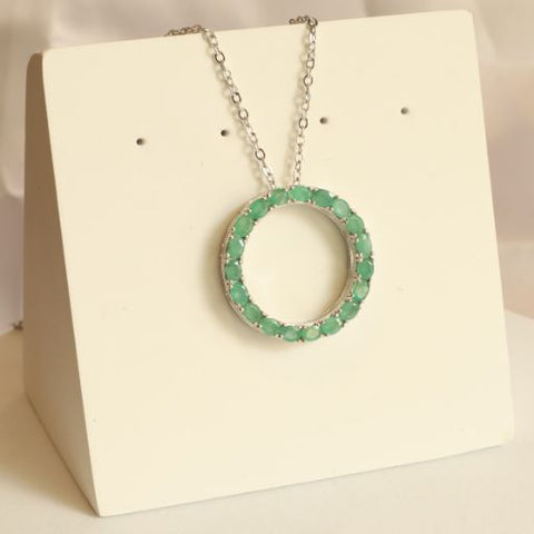 Meredith Circle Necklace
