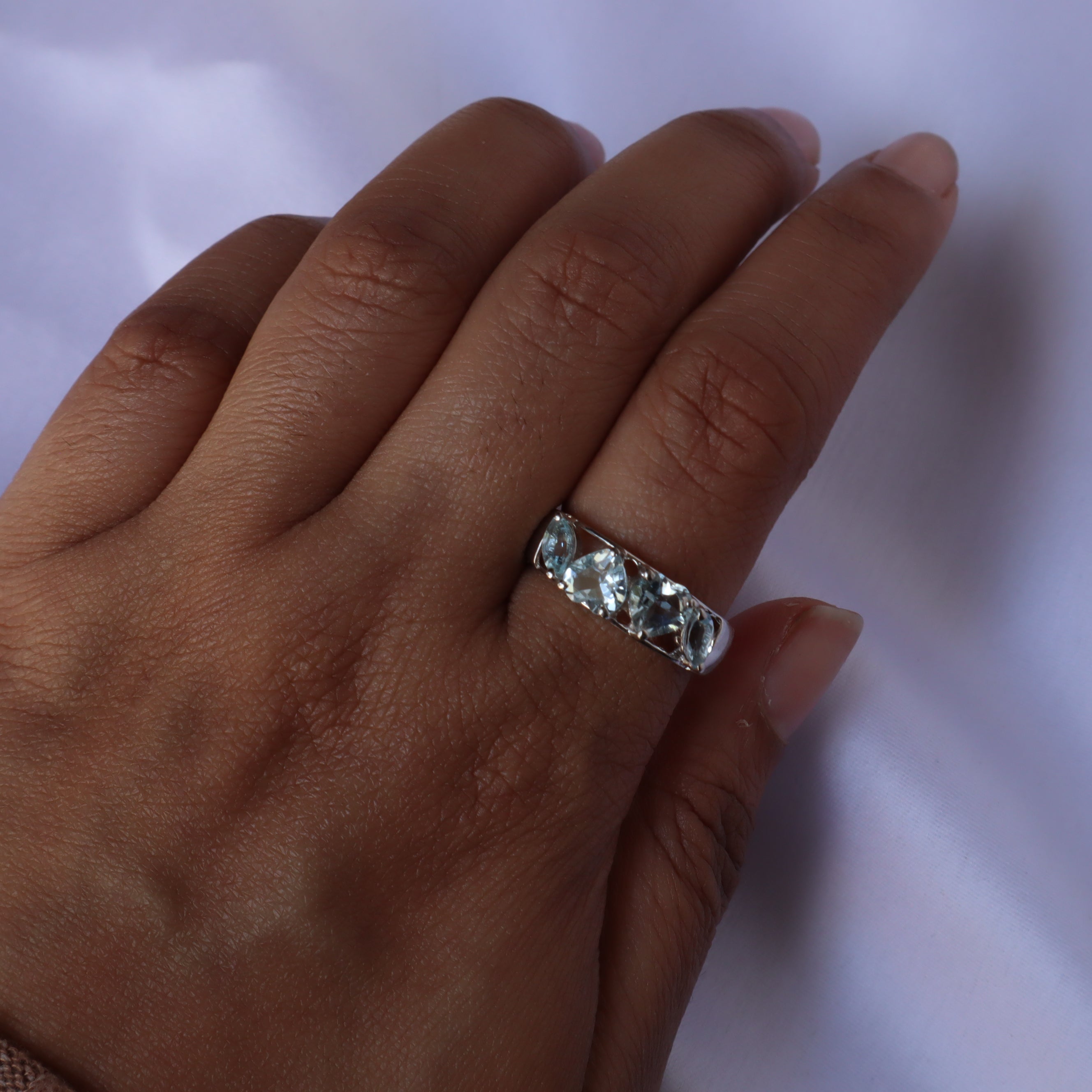 Monroe Aquamarine Ring