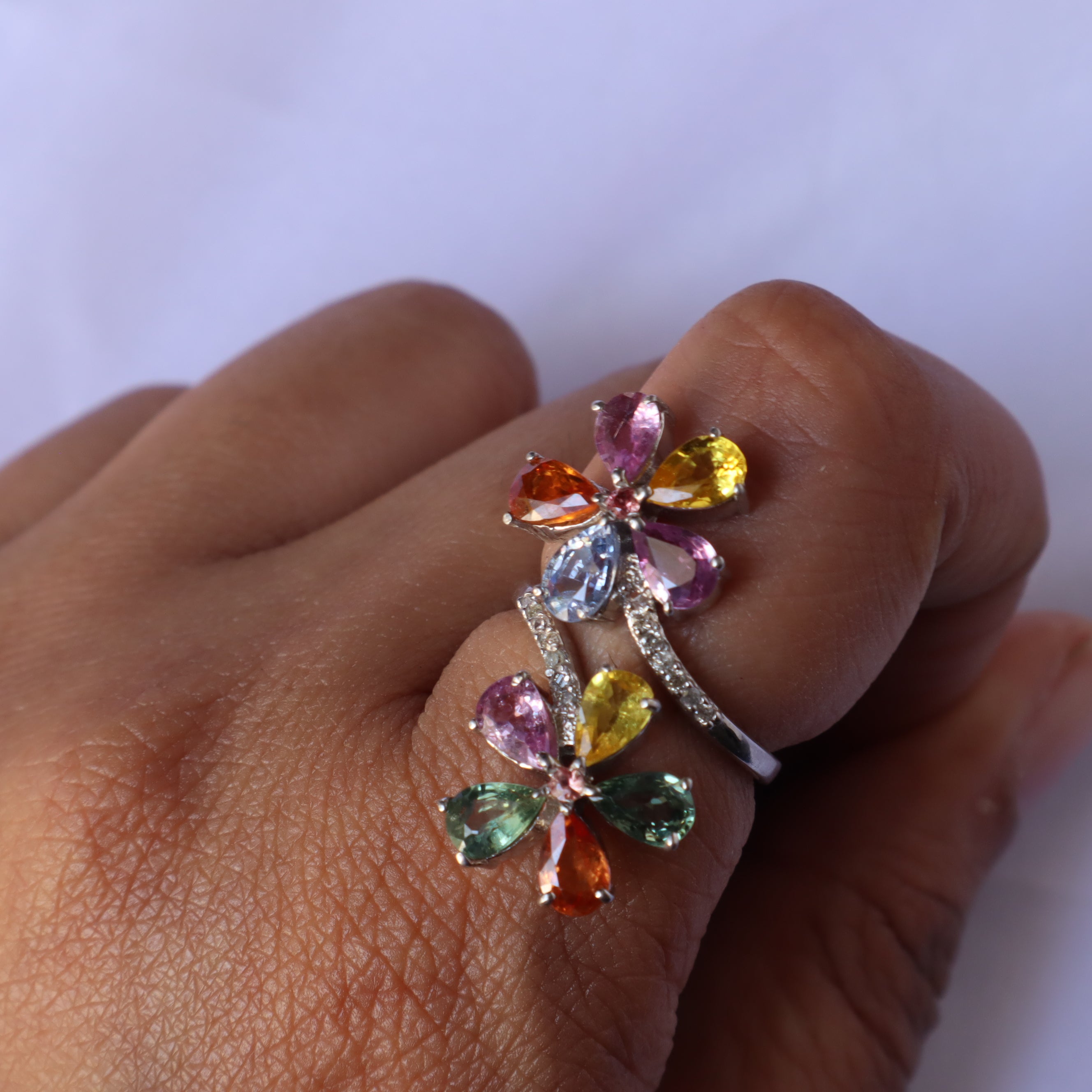 Flora Sapphire Ring