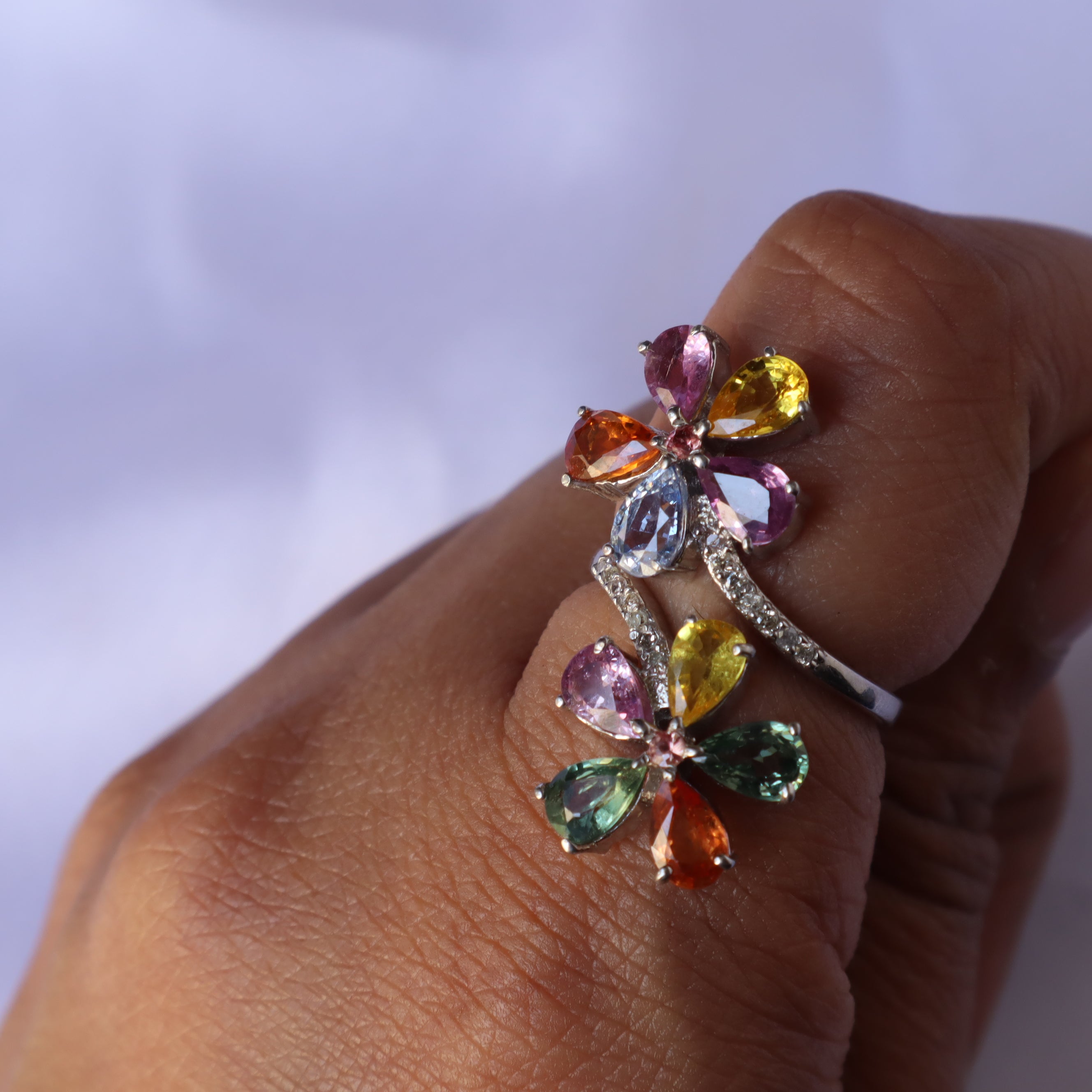 Flora Sapphire Ring