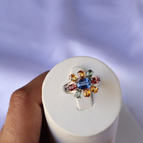 Ceylon Multi Sapphire Ring