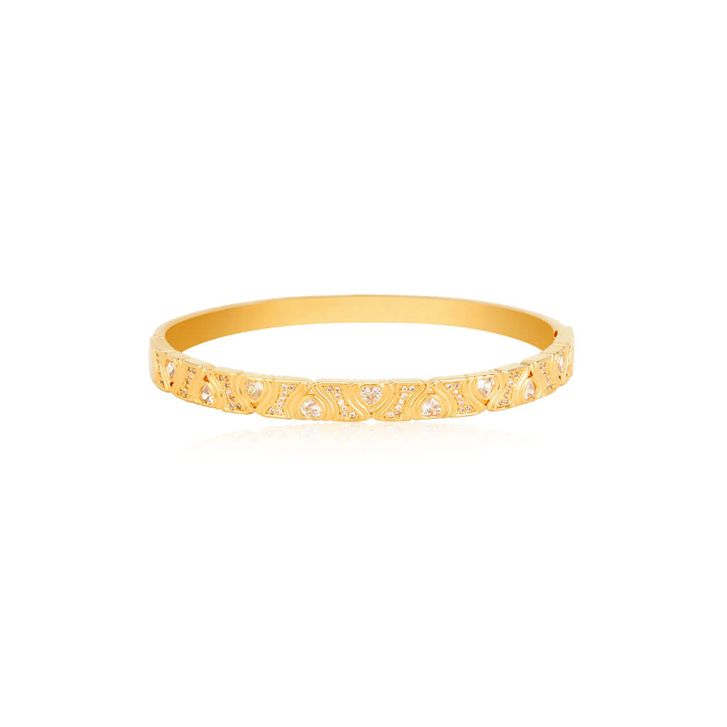 Marrakesh at Night  18K Gold Plated Bangle