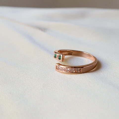 Kylie Rose Gold 18K Plated Ring