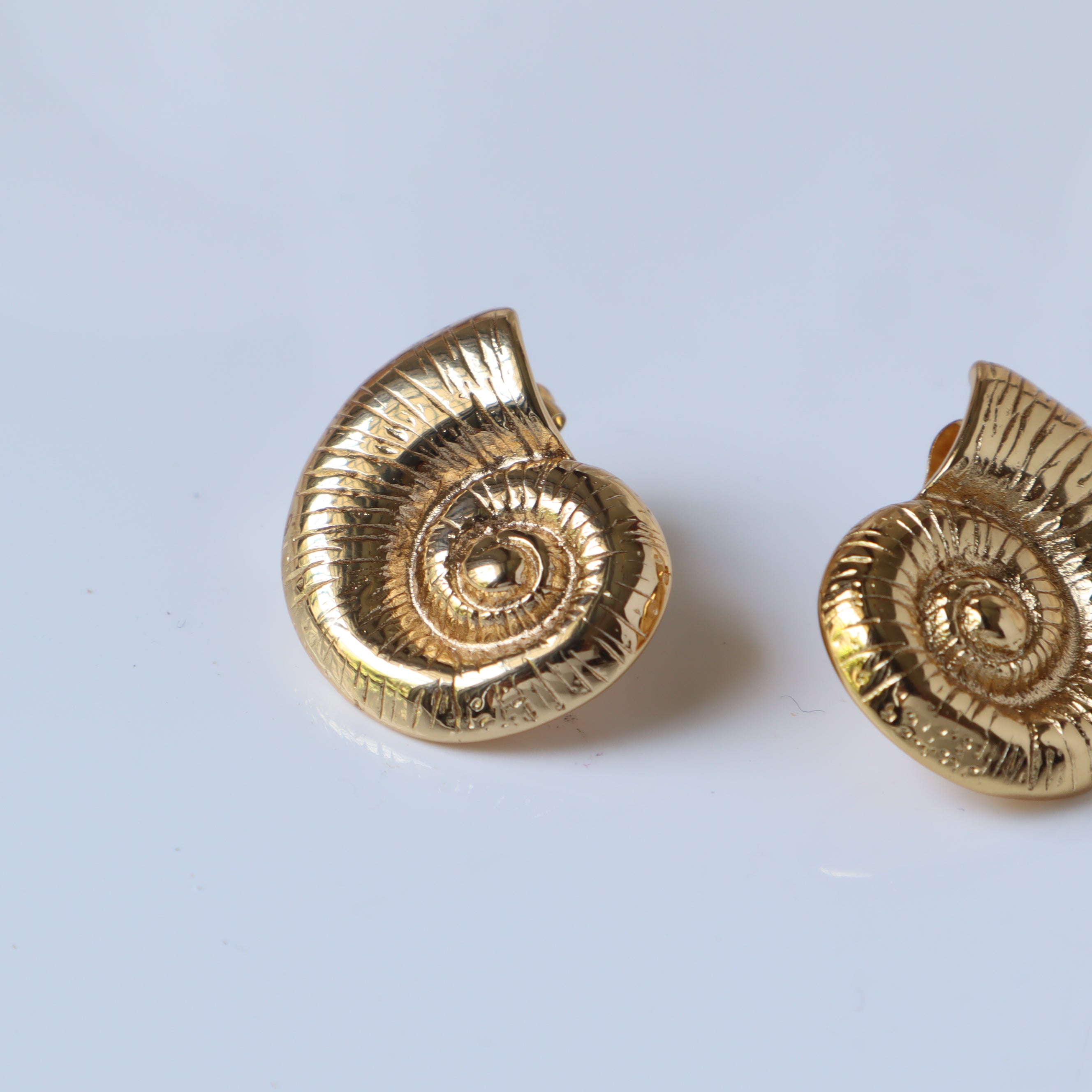 Conch 18K Gold Plated Earrings