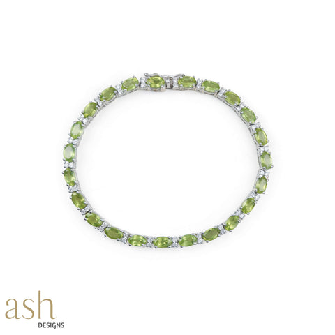 Mava Peridot Bracelet