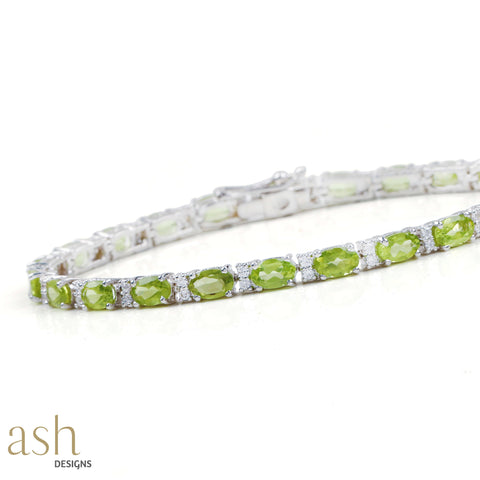 Mava Peridot Bracelet